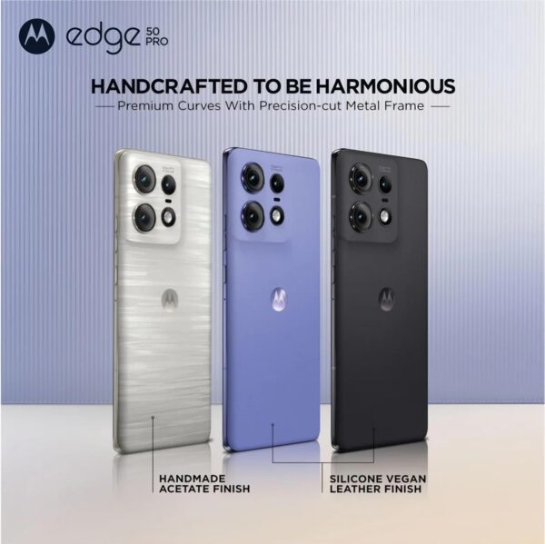 Motorola Edge 50 Pro 5G with 68W Charger (Luxe Lavender, 256 GB) (8 GB RAM) - Image 7