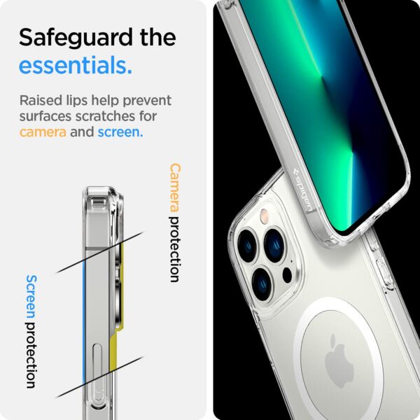 Spigen Ultra Hybrid Magfit Back Cover Case Compatible with iPhone 13 Pro - Image 2